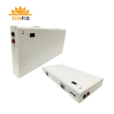 7200WH Ultra Thin Blade Lifepo4 Μπαταρία Powerwall 48V Ηλιακό οικιακό σύστημα τροφοδοσίας