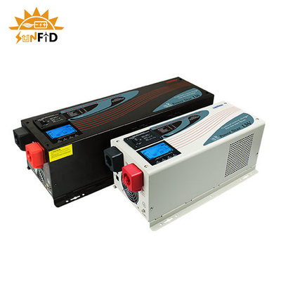24V 240V καθαρός αναστροφέας 48V 120V κυμάτων ημιτόνου 10000 Watt με το φορτιστή εναλλασσόμενου ρεύματος