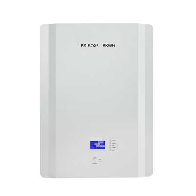 Ηλιακή ιονική μπαταρία Powerwall 5kwh 51.2V 48V LiFePO4 λίθιου ESS