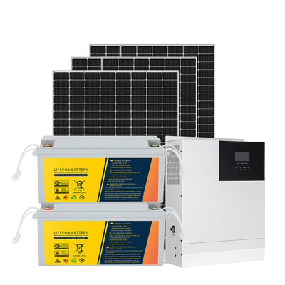6KW 5KW από το φωτοβολταϊκό σύστημα ηλιακής ενέργειας συστημάτων ηλιακής ενέργειας πλέγματος με την μπαταρία