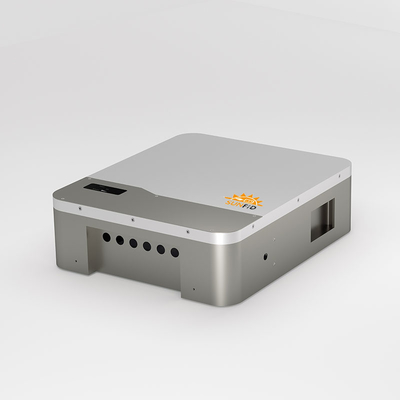 Τοίχος μπαταριών 51.2V100Ah 5KWH λίθιου Powerwall Lifepo4 που τοποθετείται