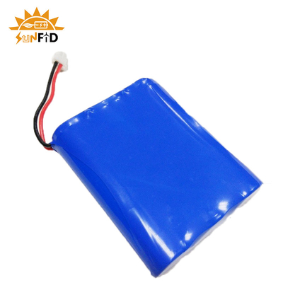 1500mah 9.6v 18650 ιονικό επανακαταλογηστέο πακέτο μπαταριών λι