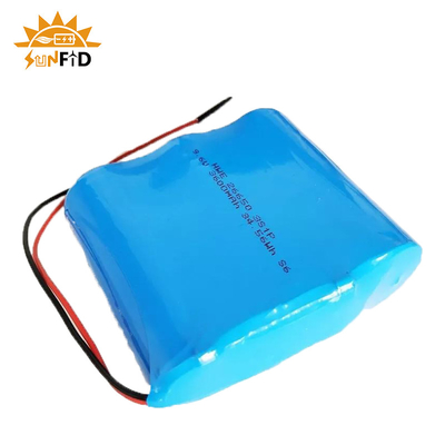 1500mah 9.6v 18650 ιονικό επανακαταλογηστέο πακέτο μπαταριών λι
