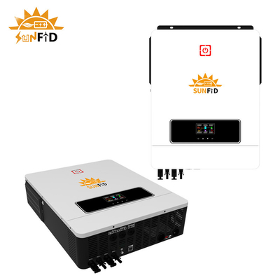8200W Hybrid Pure Sine Solar Inverter , Solar Charger MPPT Off Grid Inverter