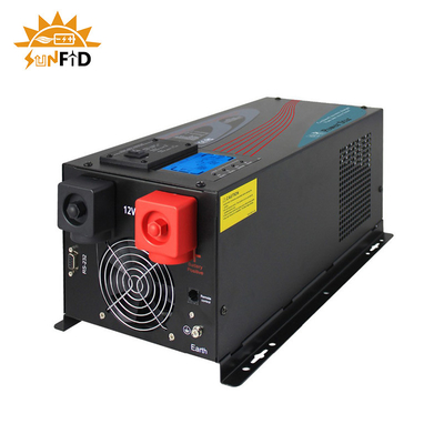 24V 240V καθαρός αναστροφέας 48V 120V κυμάτων ημιτόνου 10000 Watt με το φορτιστή εναλλασσόμενου ρεύματος