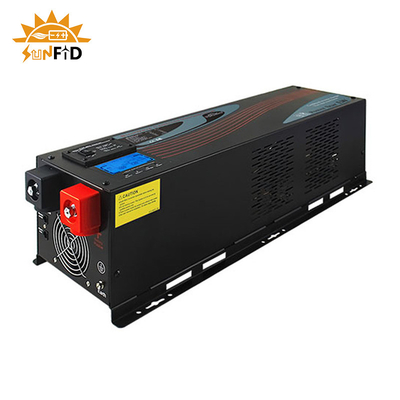 24V 240V καθαρός αναστροφέας 48V 120V κυμάτων ημιτόνου 10000 Watt με το φορτιστή εναλλασσόμενου ρεύματος