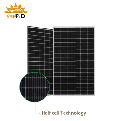Monocrystalline διπρόσωπα PERC 108 ενεργειακής αποθήκευσης προσαρμοσμένα σύστημα κύτταρα ηλιακών πλαισίων 400W