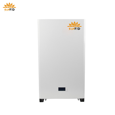 51.2V 200Ah LiFePO4 Εγκατεστημένο στον τοίχο 10KWh Συστημα μπαταρίας για το σπίτι Μακρό κύκλο ζωής