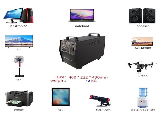 220V 1000W κατοικημένη ενεργειακής αποθήκευσης γεννήτρια ηλιακής ενέργειας συστημάτων κινητή
