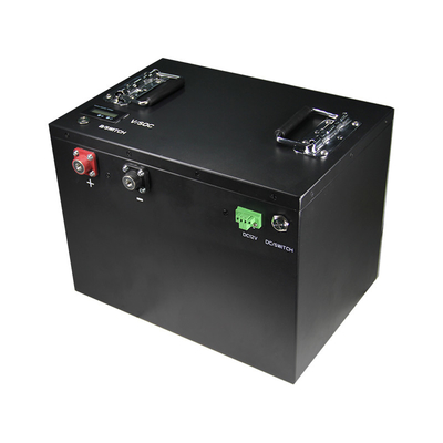 100Ah μπαταρία λίθιου 48 βολτ για το κάρρο 51.2v 200Ah Lifepo4 γκολφ με το φορτιστή Bms