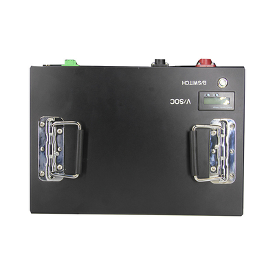 100Ah μπαταρία λίθιου 48 βολτ για το κάρρο 51.2v 200Ah Lifepo4 γκολφ με το φορτιστή Bms