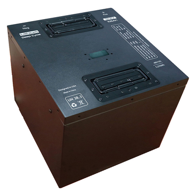 Lifepo4 πακέτο 48V 100AH 105AH 200AH μπαταριών λίθιου κάρρων γκολφ με την επικοινωνία