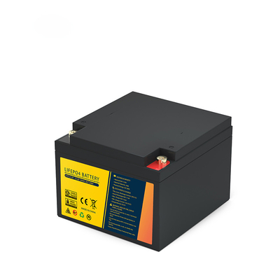 ιονική αντικατάσταση 12.8V μπαταριών λίθιου 24Ah Lifepo4 για ηλεκτρικές αναπηρικές καρέκλες οχημάτων UPS τις ηλιακές ηλεκτρικές
