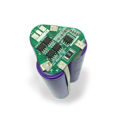 ισορροπώντας PCB συνελεύσεων 12V 100Ah 18650 BMS 3s 10A για την μπαταρία λίθιου