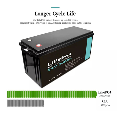 200A ιονική μπαταρία UPS Lifepo4 12V λίθιου για τη στρατοπέδευση οργάνων ελέγχου CCTV
