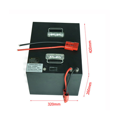 48V AGV μπαταριών 100AH rv Campervan λίθιου βαθιά μπαταρία κύκλων αυτοκινήτων γκολφ τριφτών πατωμάτων αυτοκινήτων