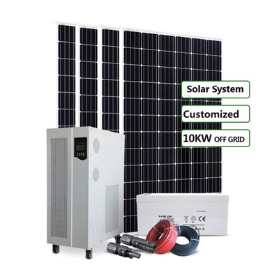 Υβρίδιο από το σύστημα 3KW 5KW 8KW 10KW ηλιακής ενέργειας πλέγματος με τις μπαταρίες